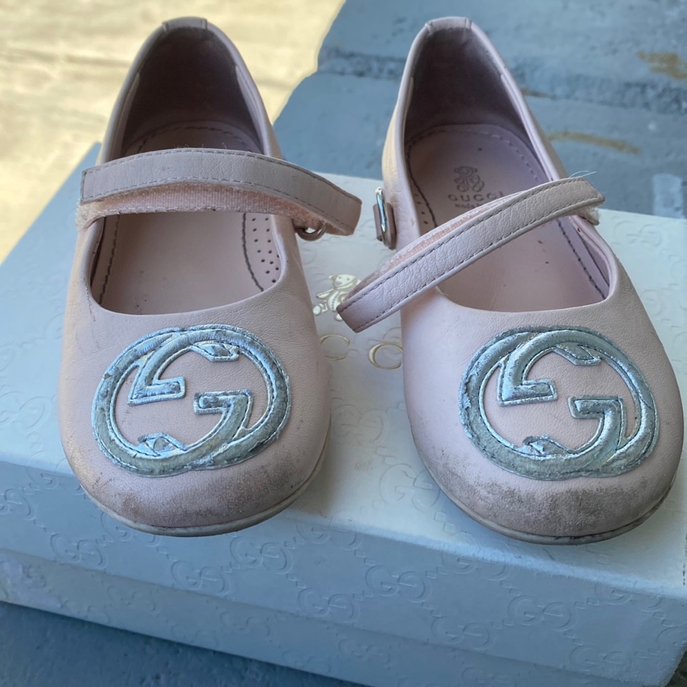 Gucci flats for toddler girls